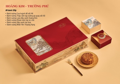 Hộp trung thu Hoàng Kim -Trường Phú